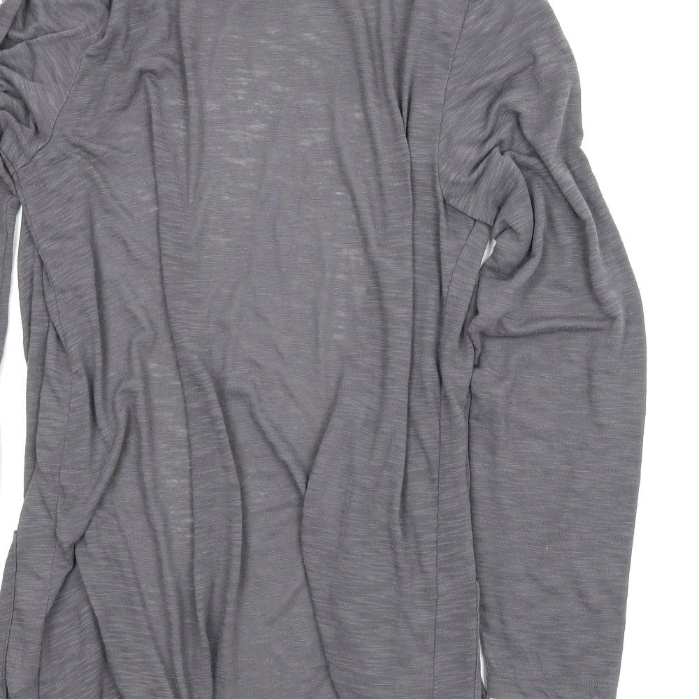 Blue Inc Womens Grey Cardigan Jumper Size M