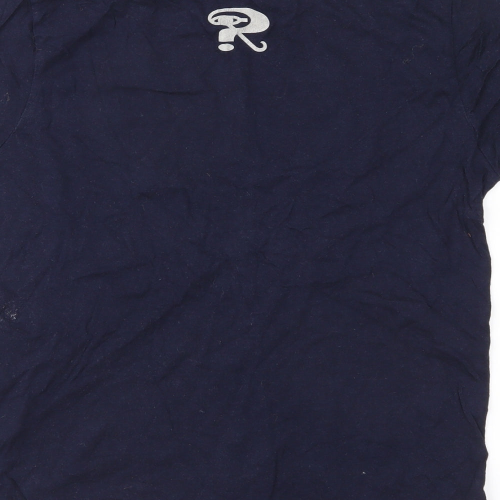 Continental Clothing Co Boys Blue Jersey Basic T-Shirt Size S