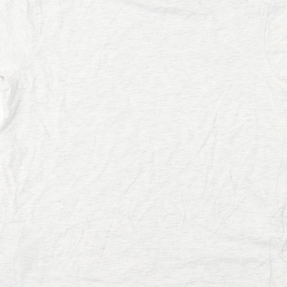 George Boys Grey Jersey Basic T-Shirt Size 10-11 Years