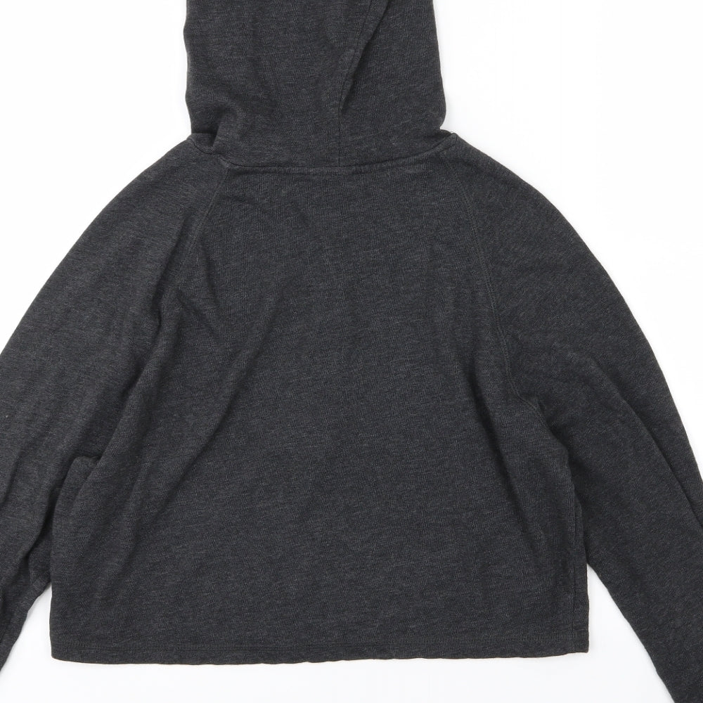 Womens UK Size S Divided by H&M Grey Pullover Hoodie