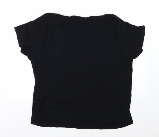 Primark Mens Black  Jersey  T-Shirt Size 2XL  - NYC