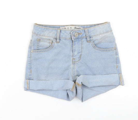 Womens UK Size 4 denim co Regular Fit Cut-Off Shorts