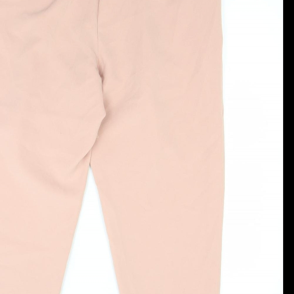 New Look Womens Beige Trousers Size 14 L28 in