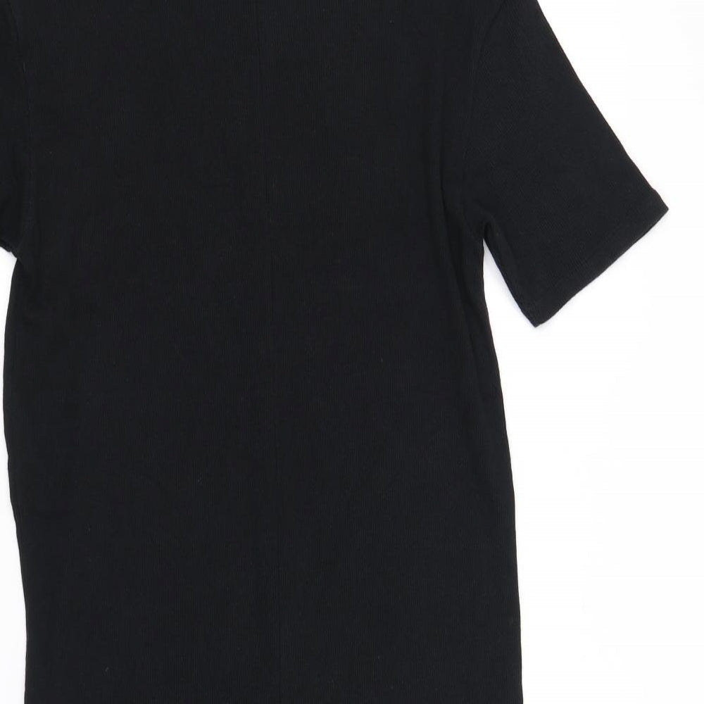 baerksha Mens Black T-Shirt Size M