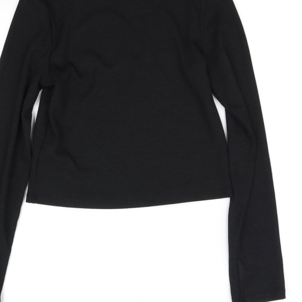 Primark Womens Black Basic Blouse Size S