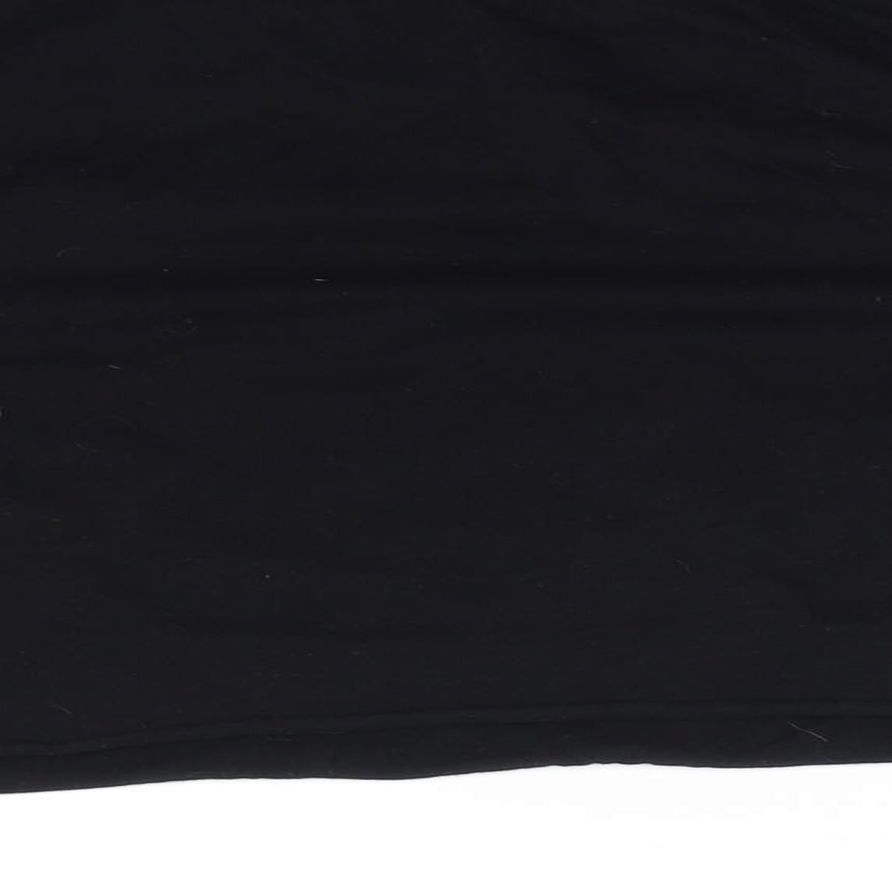 SheIn Girls Black Basic T-Shirt Size S