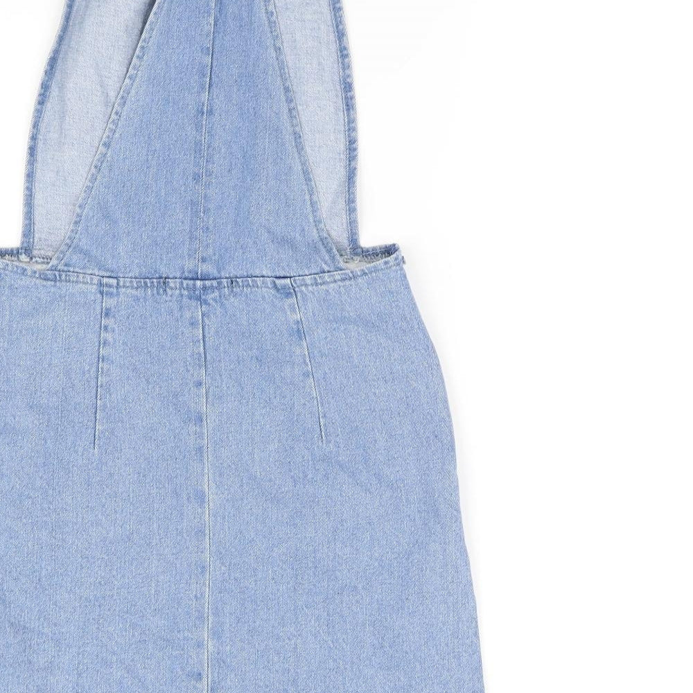 pre worn Womens Blue Jumpsuit One-Piece Size 8