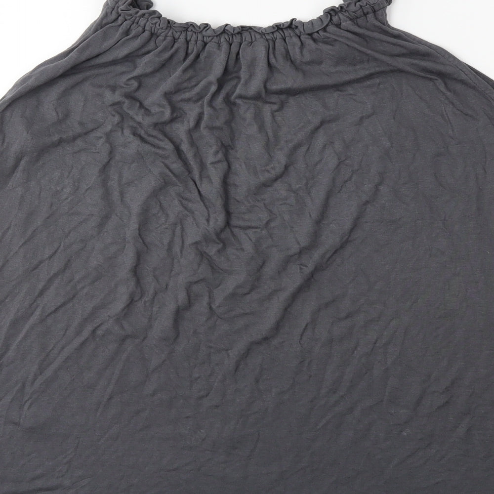 NEXT Womens Grey Basic Blouse Size 8
