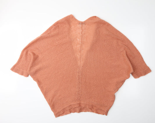 Select Womens Pink Knit Cardigan Jumper Size 16