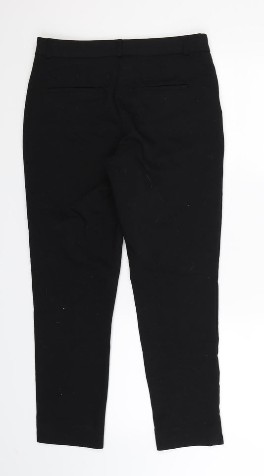 New Look Womens Black Dress Pants Trousers Size 10 L25 in