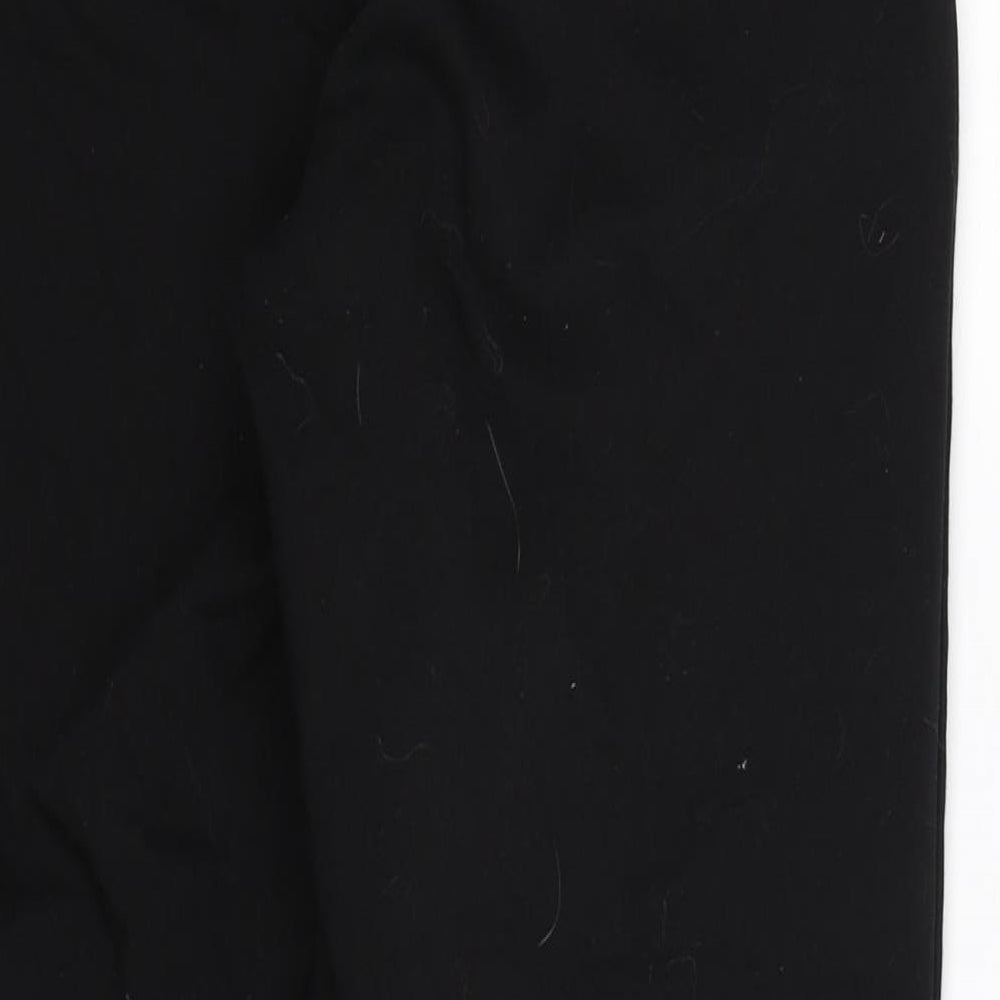 New Look Womens Black Dress Pants Trousers Size 10 L25 in