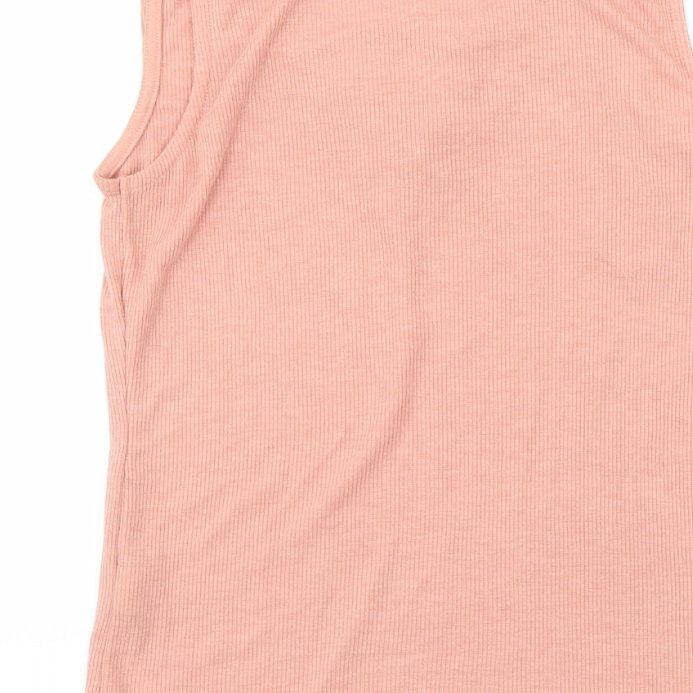 Womens UK Size 6 Atmosphere Pink Basic Tank