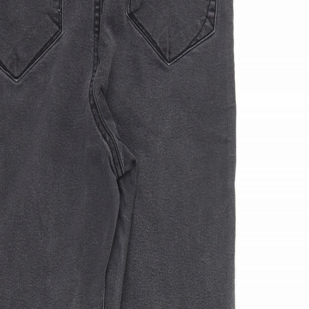 Womens UK Size 12 denim co Regular Fit Skinny Grey Jeans