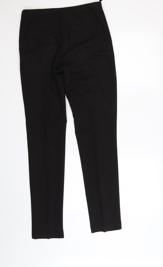 New Look Womens Black Trousers Size 8 L31 in - tall