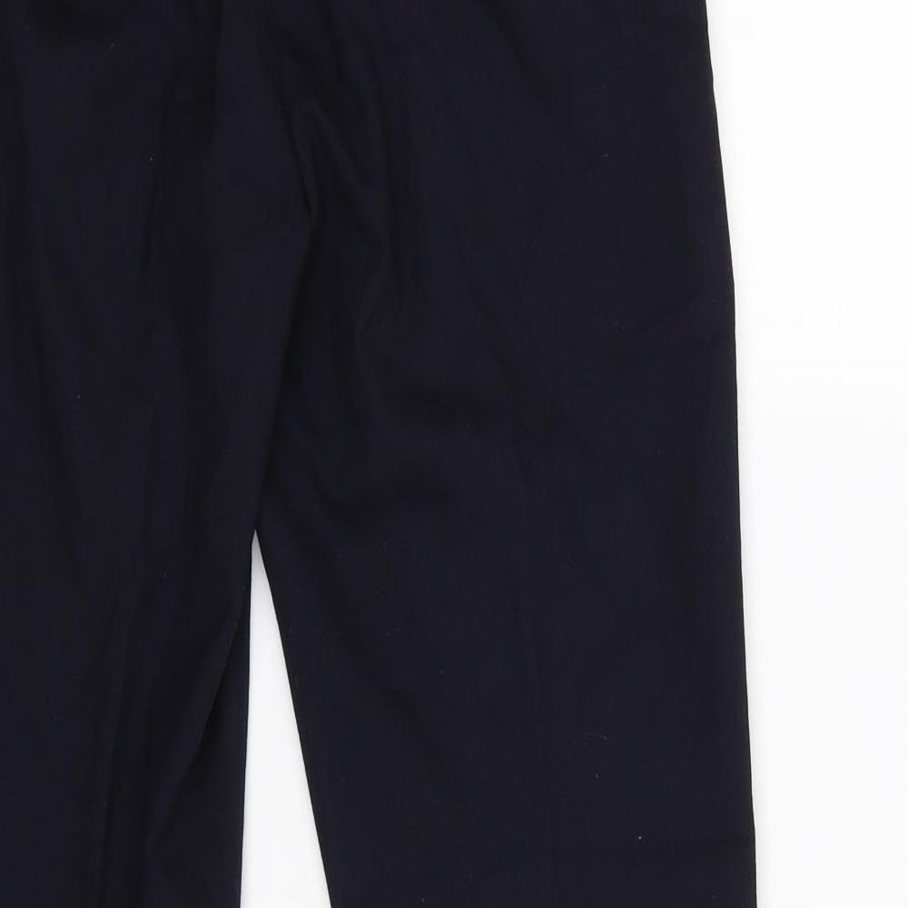 Womens UK Size 8 NEXT Regular Fit Blue Trousers