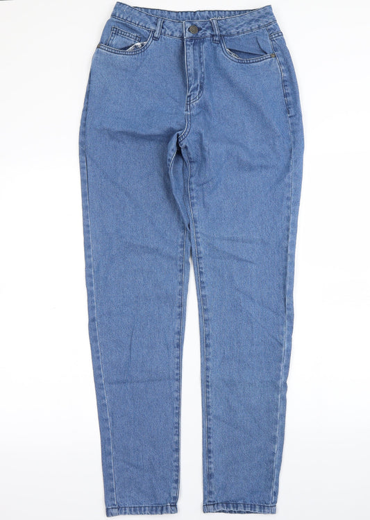 Noisy May Womens Blue Straight Jeans Size 30 in L28 in