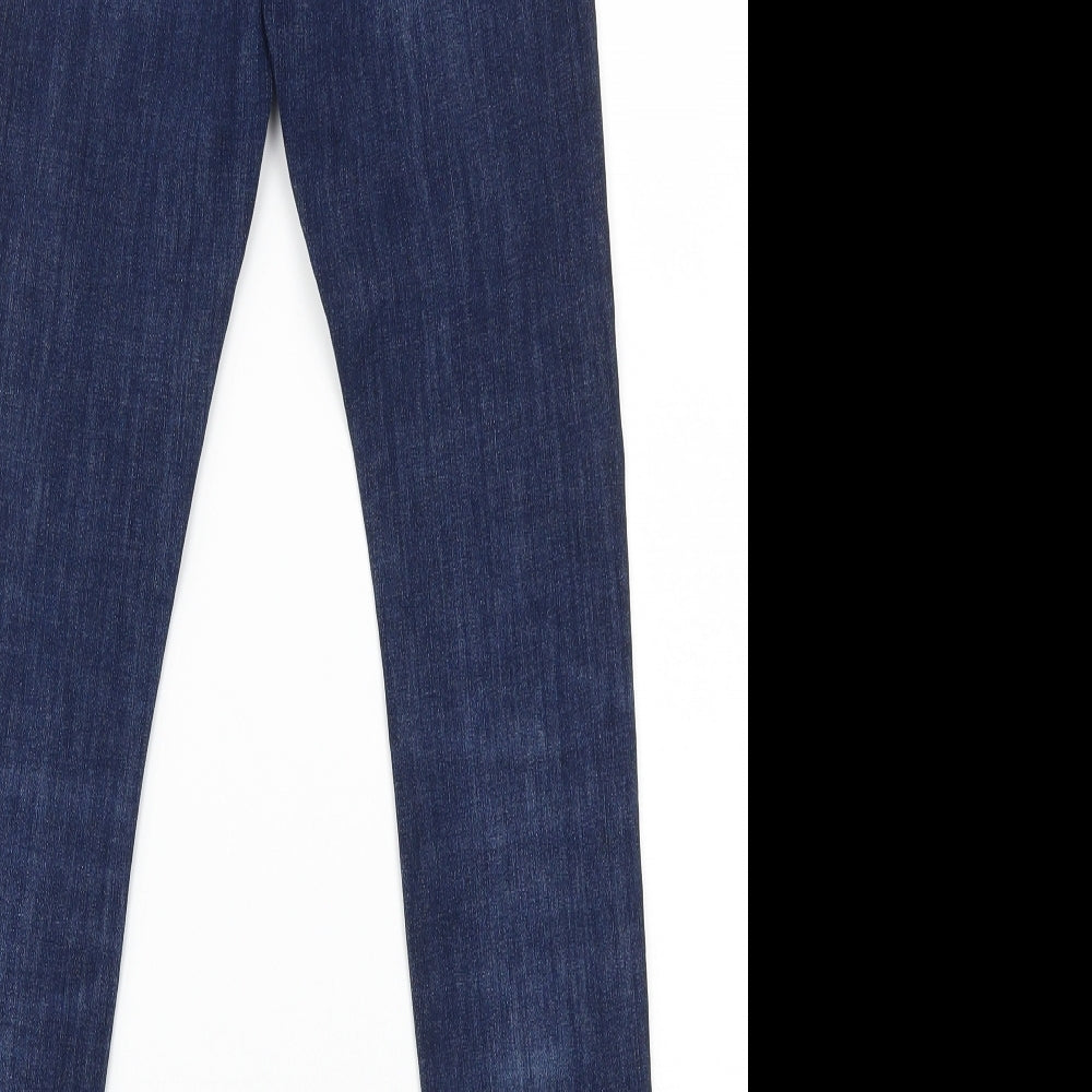 Womens UK Size 26 in H&M Regular Fit Skinny Black Jeans