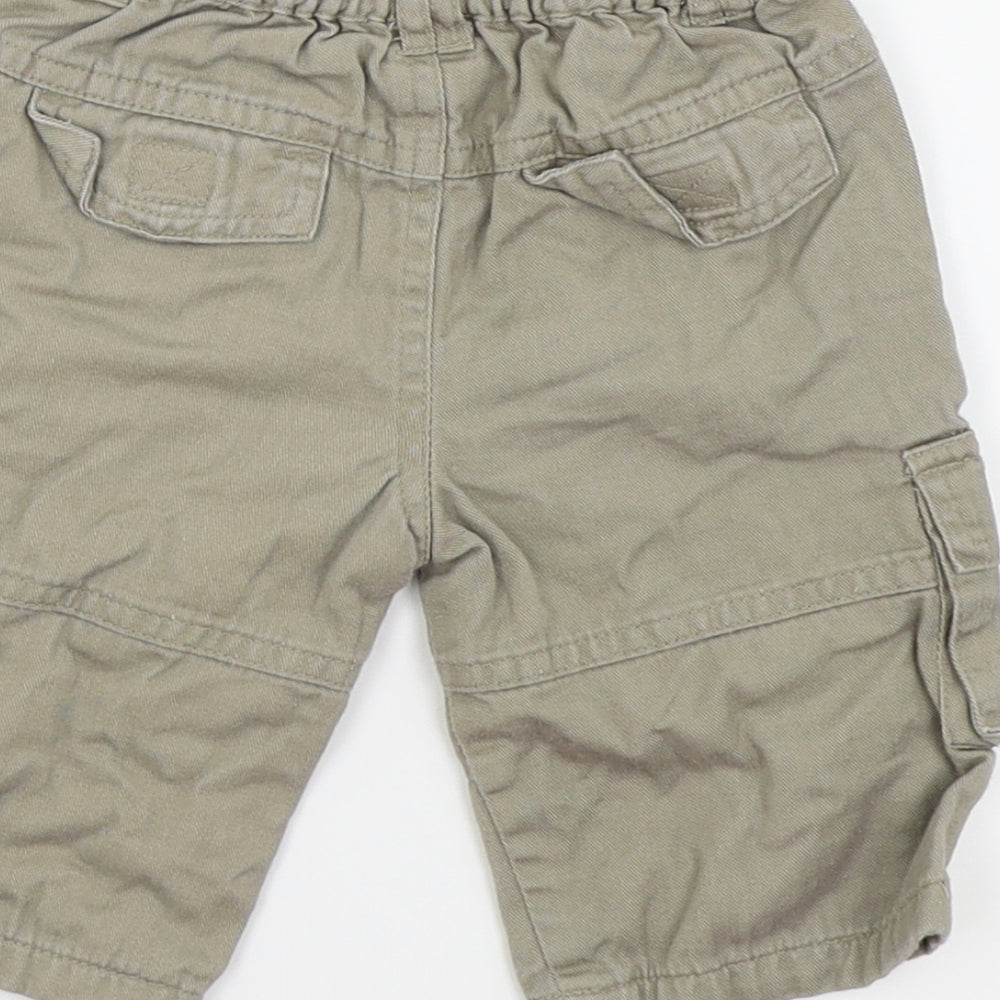 tiny ted Boys Beige Cargo Trousers Size 0-3 Months