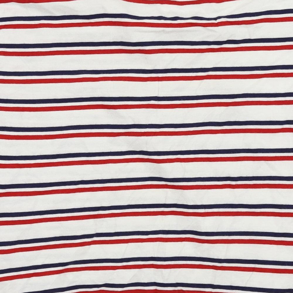 Womens UK Size S Divided by H&M White Basic Polo