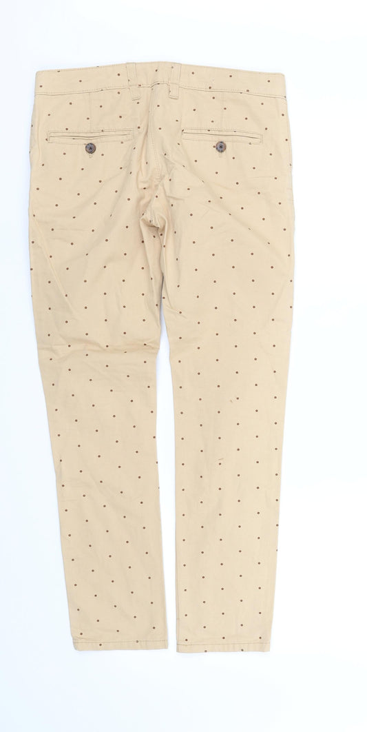 pre worn Womens Beige Trousers Size M L30.5 in