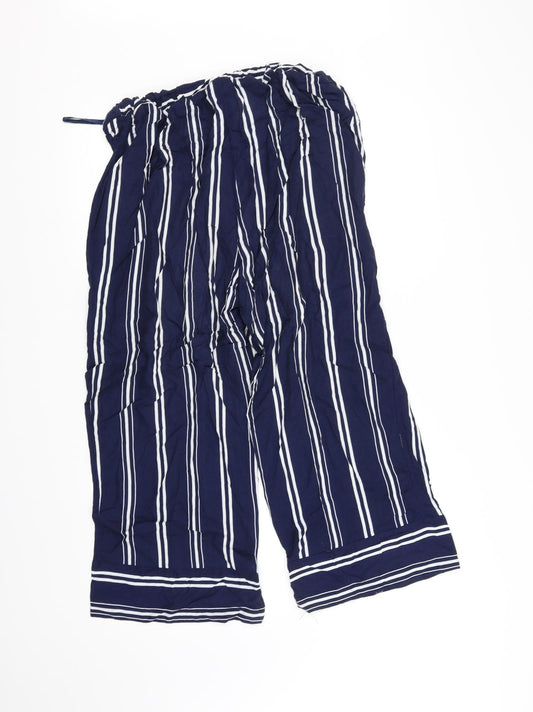 New Look Womens Blue Trousers Size 12 L35 in