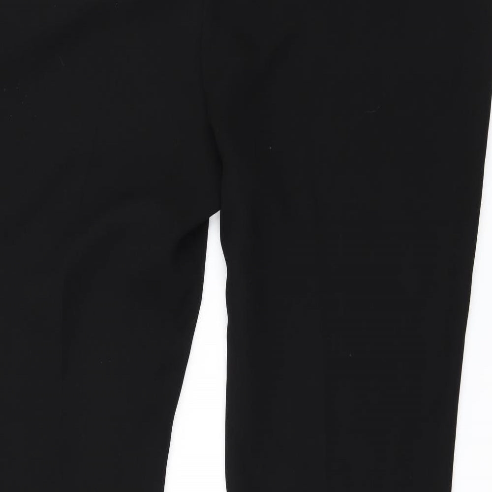 Womens UK Size 20 Papaya Regular Fit Black Trousers
