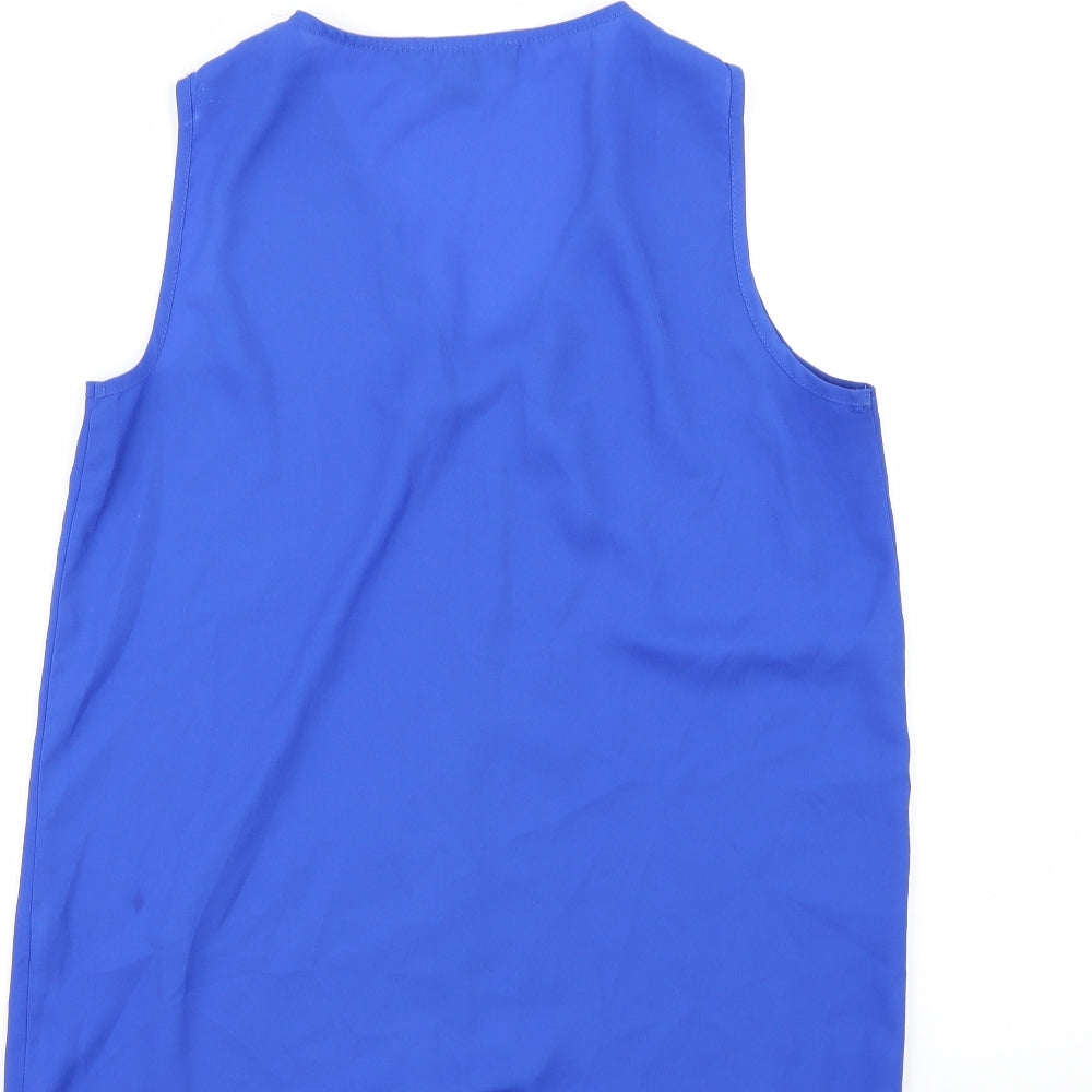 Primark Womens Black Tunic Blouse Size 8