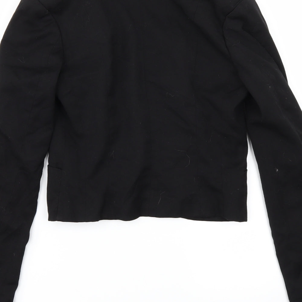 Womens UK Size 4 H&M Black Jacket