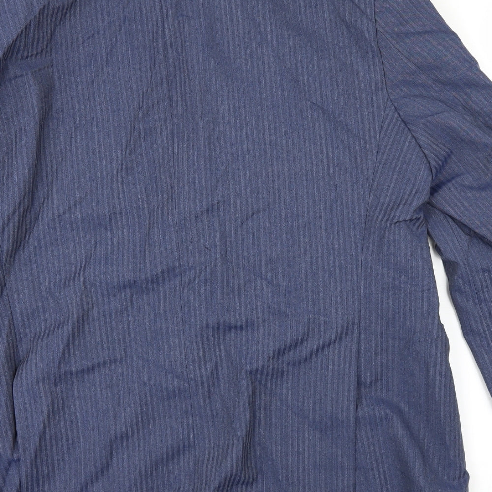 Mens UK Size 42 REDA Regular Blue Suit Jacket