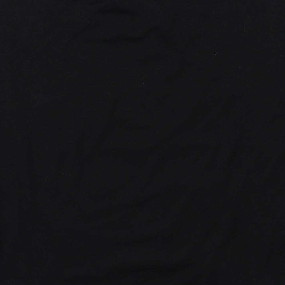 Tammy girl Girls Black Animal Print Basic T-Shirt Size 11-12 Years