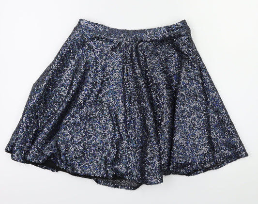 Womens UK Size 10 top shop Flare Skirt
