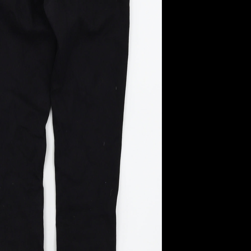 Denim Co Womens Black Denim Skinny Jeans Size 12 L25 in - Ripped Knees