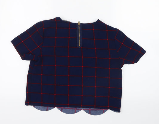 Womens UK Size 10 George Red Basic T-Shirt
