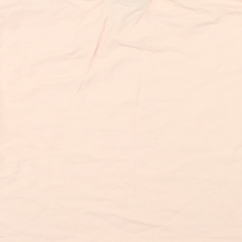 Womens UK Size 8 Topshop Pink Basic Blouse
