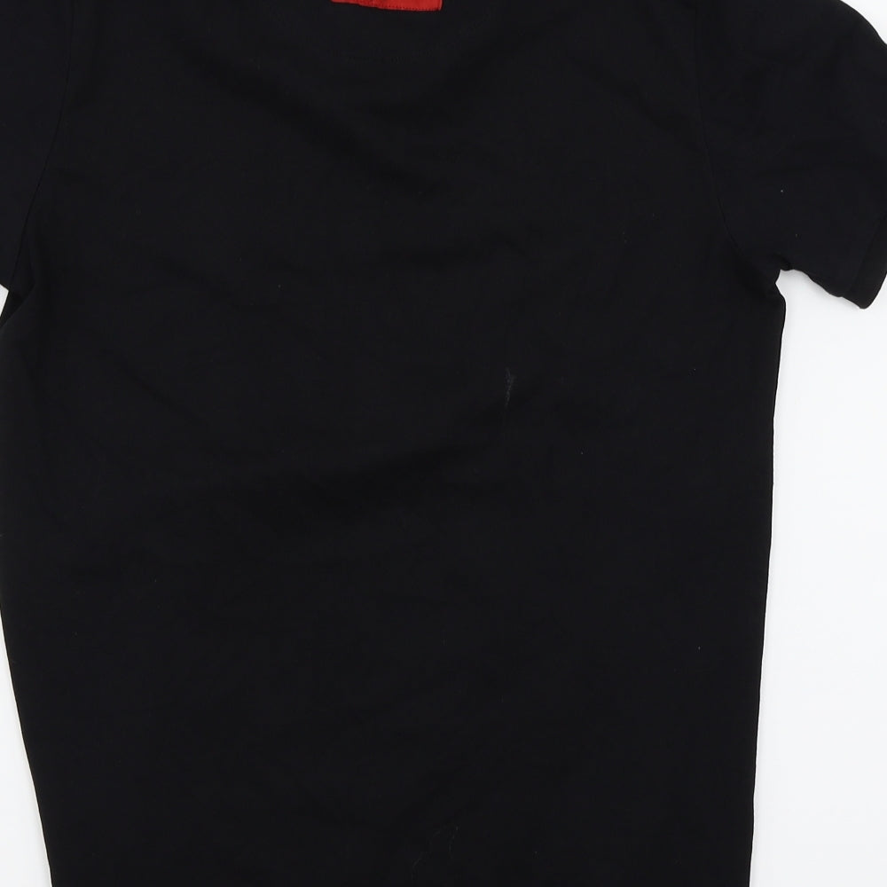 DFND Mens Black Polo Size S