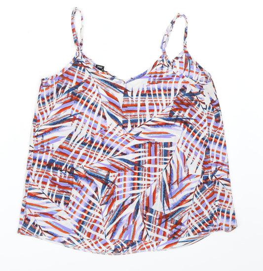 Atmosphere Womens White Camisole Blouse Size 8