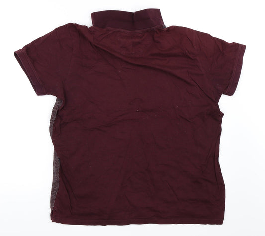 Hammond & Co Mens Red Polo Size L