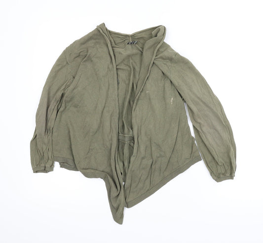 Oasis Womens Green Cardigan Jumper Size 12