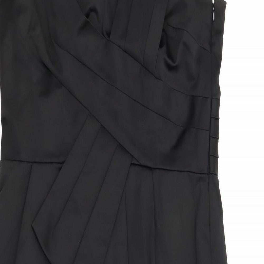 Coast Womens Black A-Line Size 10