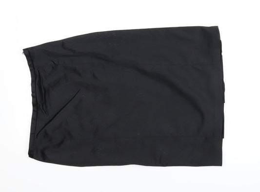 Coast Womens Black Straight & Pencil Skirt Size 10