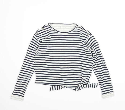 Womens UK Size M Only Blue Basic Blouse