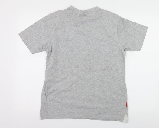 Slazenger Mens Grey Jersey T-Shirt Size XS
