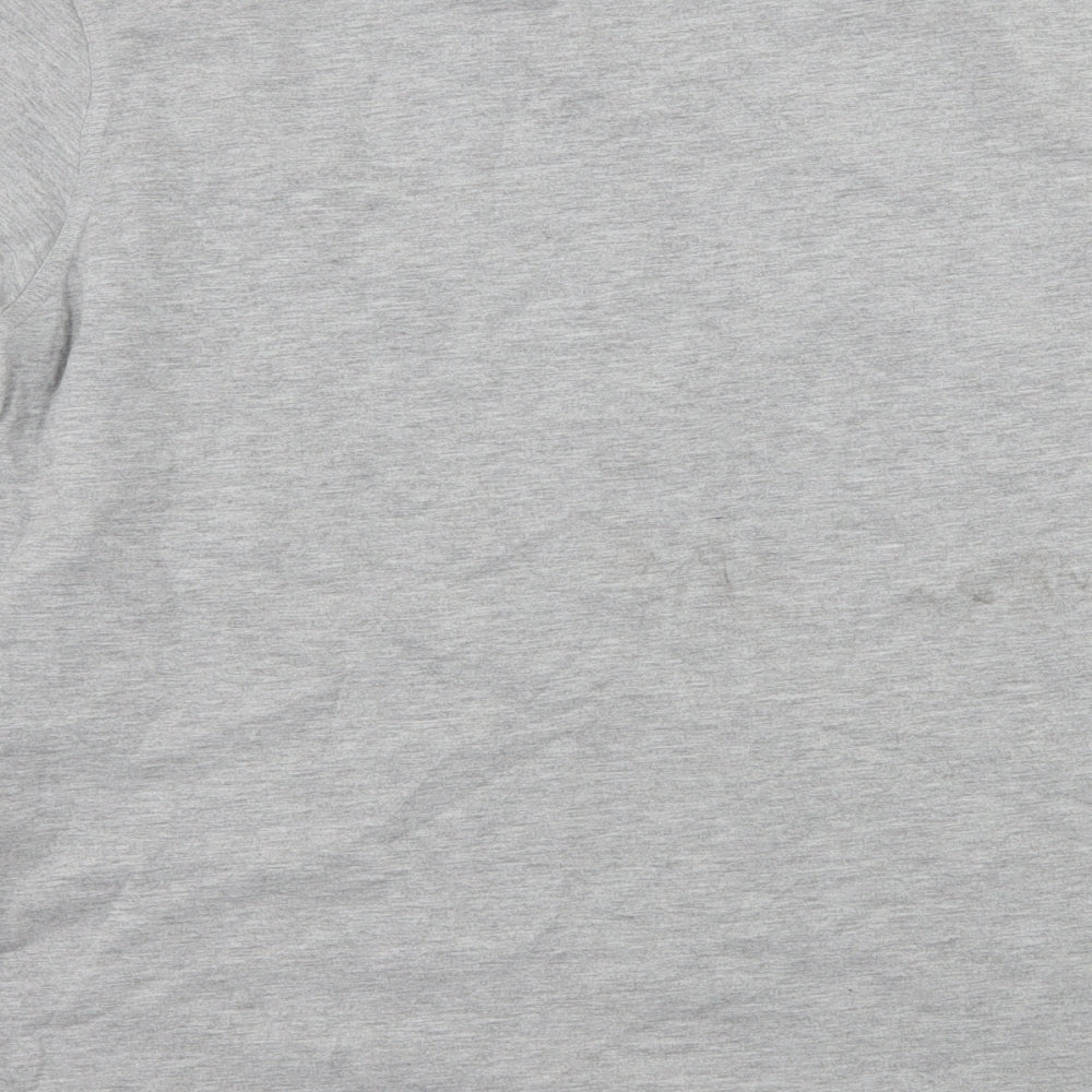 Slazenger Mens Grey Jersey T-Shirt Size XS