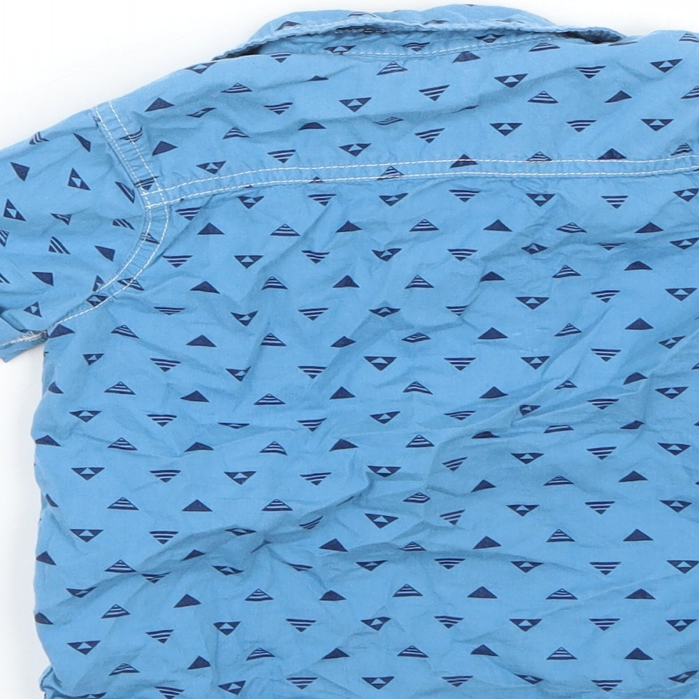 F&F Baby Blue Basic Button-Up Size 12-18 Months