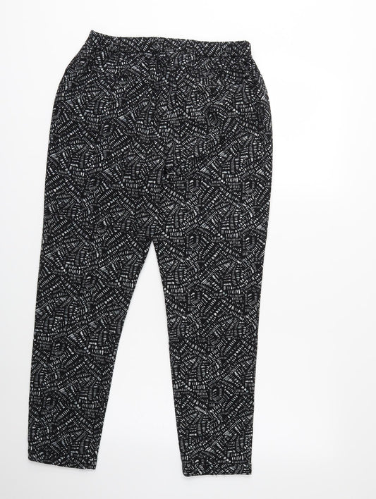 M&Co Womens Beige Trousers Size 12 L28 in