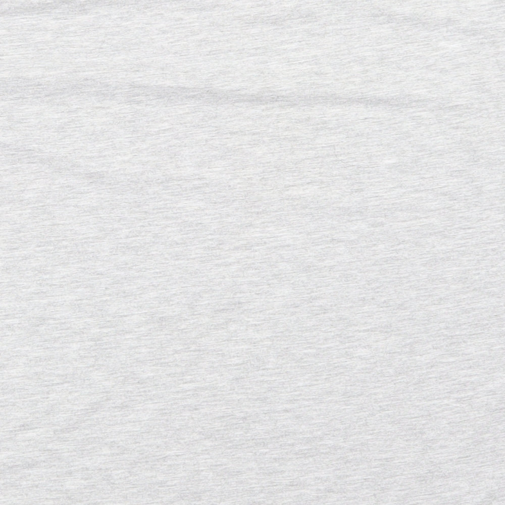 Womens UK Size 10 NEWLOOK Grey Basic T-Shirt