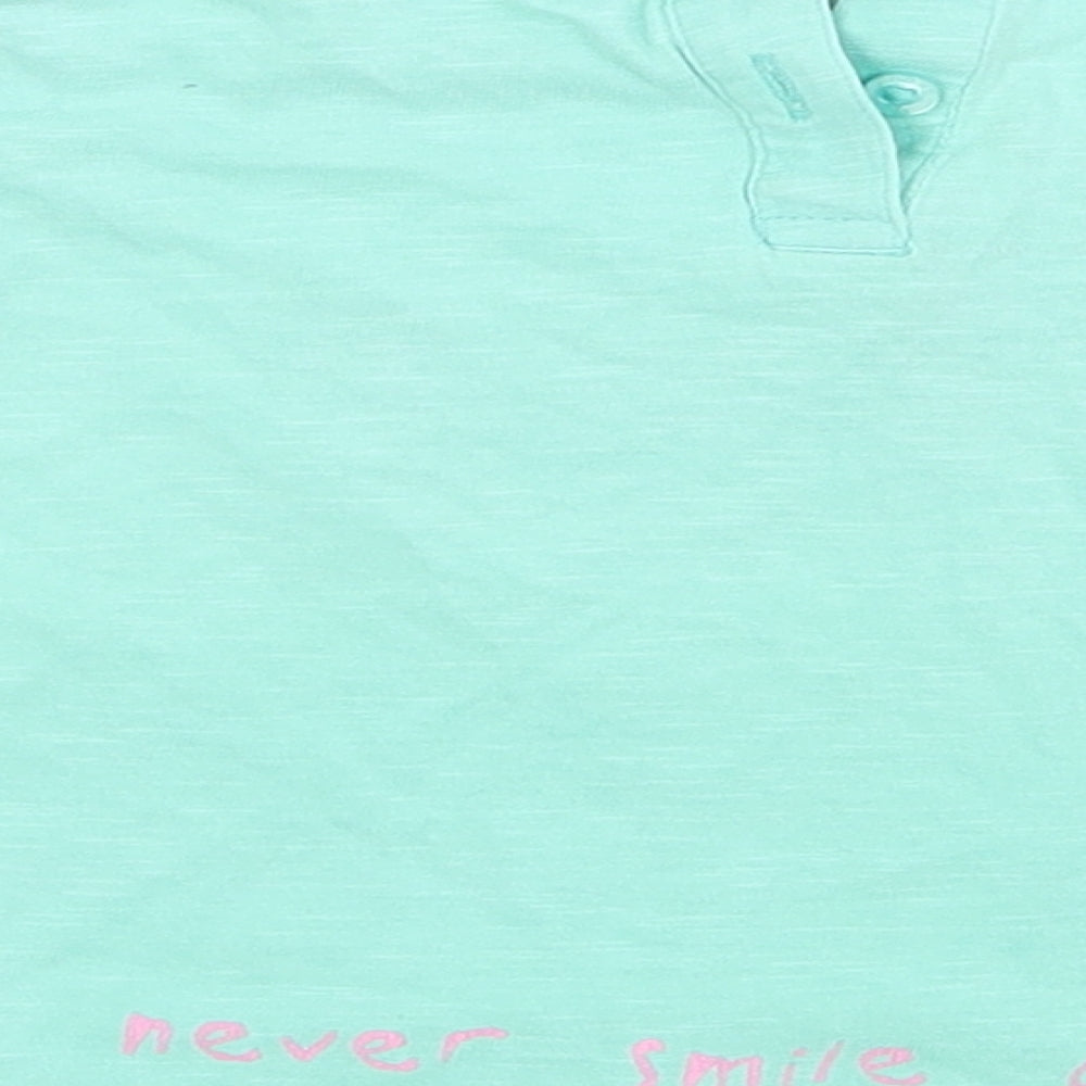 NEXT Green Basic T-Shirt Size 9-12 Months - DInosaur