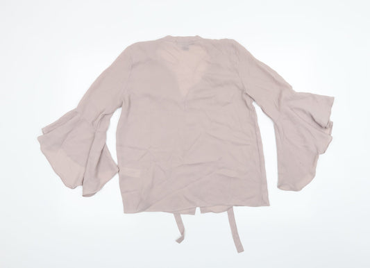 Atmosphere Womens Pink Basic Blouse Size 8