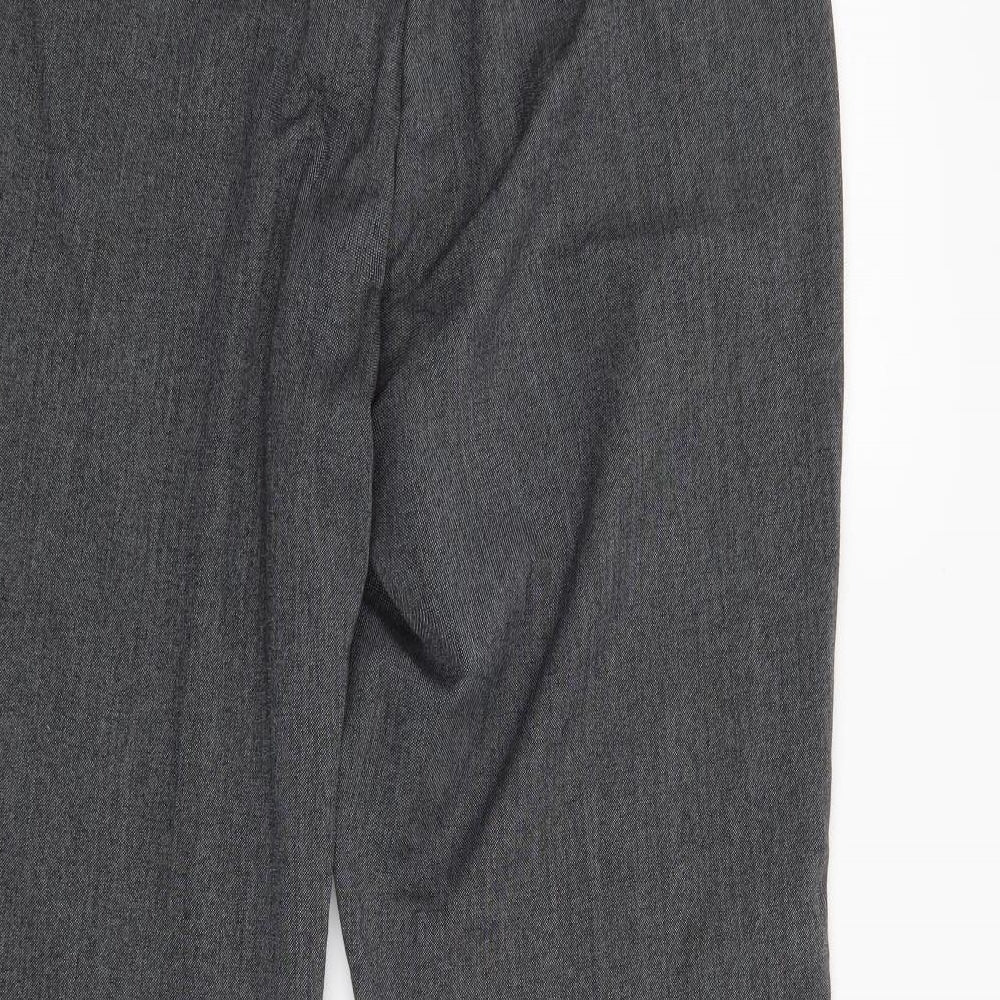Debenhams Womens Grey Trousers Size 14 L28 in
