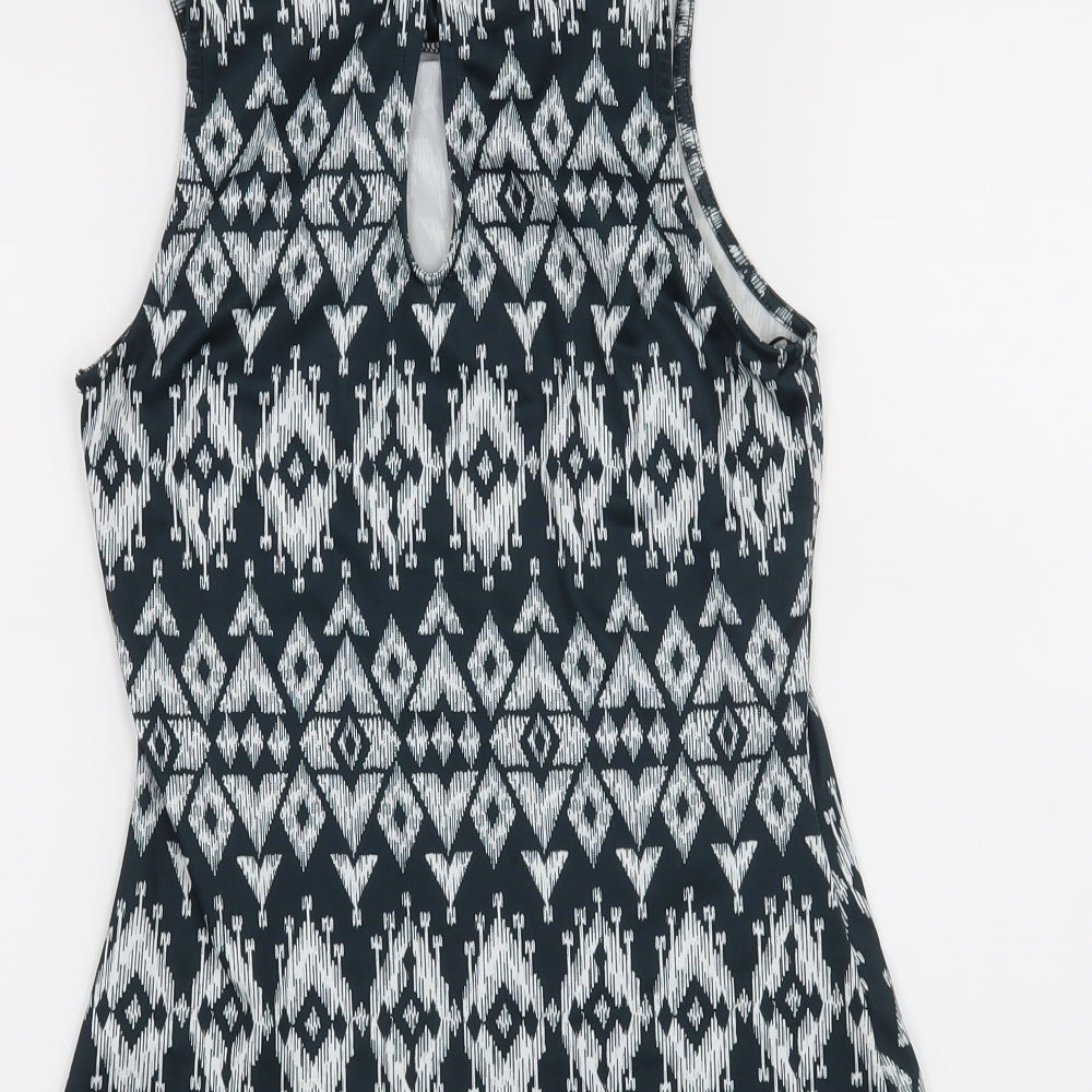 Womens UK Size 6 Atmosphere Black Basic Tank